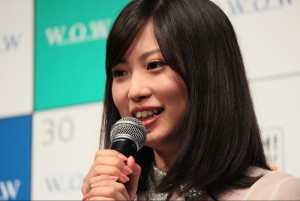 WOWOWイベントに出席した志田未来