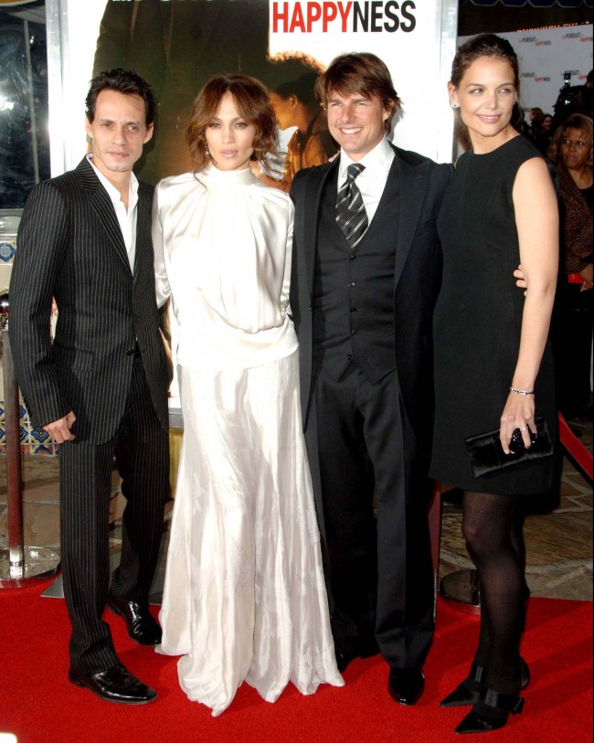 Marc Anthony, Jennifer Lopez, Tom Cruise, Katie Holmes