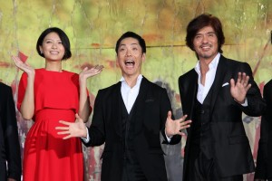 榮倉奈々, 野村萬斎, 佐藤浩市