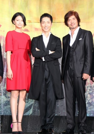 榮倉奈々、野村萬斎、佐藤浩市
