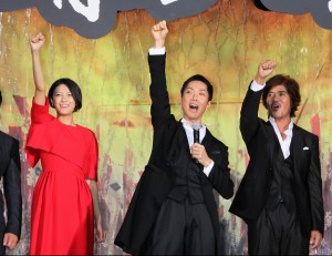榮倉奈々, 野村萬斎, 佐藤浩市