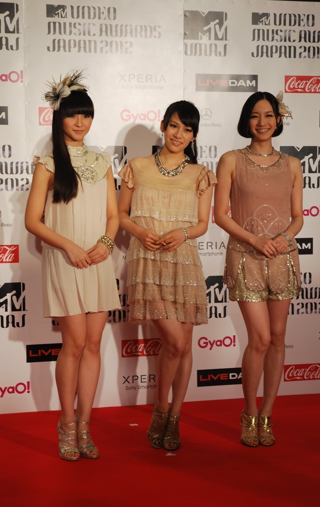 「MTV VIEDEO MUSIC AWARDS JAPAN 2012」、Perfume
