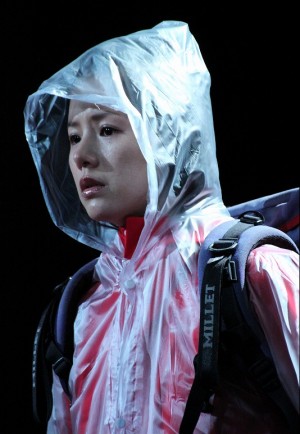 舞台「悼む人」最終舞台稽古 小西真奈美