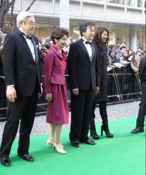 【第25回東京国際映画祭】「旅の贈りもの 明日へ」グリーンカーペット