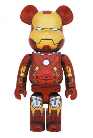 「キャプテン・アメリカ」「アイアンマン」が「BE＠RBRICK」400％と1000％で登場