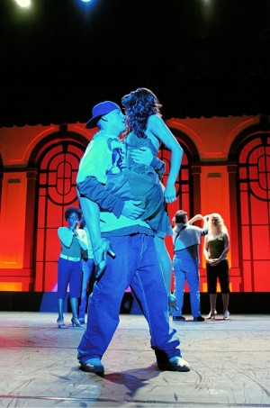 映画「ステップ・アップ」のチャニング・テイタム&ジェナ・ディーワン