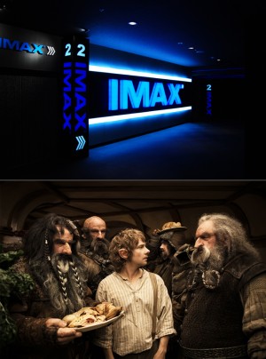 109シネマズで「ホビット 思いがけない冒険」IMAX 3D版を観に行ってきた