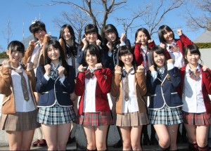NMB48、NHKをバックに1stアルバムジャケット撮影!