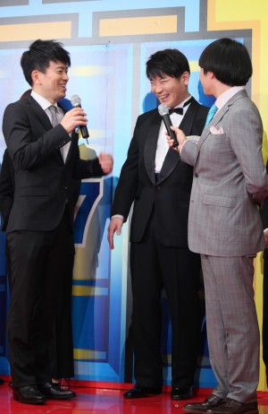 「R-1ぐらんぷり 2013」決勝進出者発表会見 雨上がり決死隊と桂三度