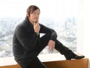 「ウォーキング・デッド」ノーマン・リーダス (「リス狩りを思い浮かべてください」との要望に応えてくれました笑)