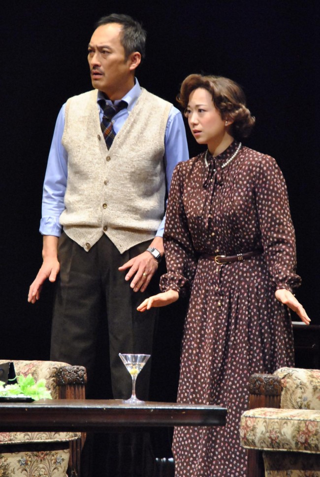 三谷幸喜演出舞台「ホロヴィッツとの対話」20130208、和久井映見、渡辺謙