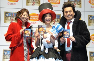 左から岡村明美、芹那、平田広明