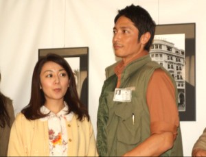 舞台「ホテル マジェスティック ~戦場カメラマン澤田教一 その人生と愛~」囲み取材