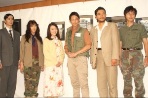 舞台「ホテル マジェスティック ~戦場カメラマン澤田教一 その人生と愛~」囲み取材
