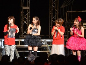 10周年ライブを開催したミキティ 会場で観ていた保田圭も急遽ステージに
