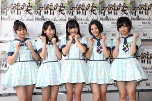 HKT48デビューイベントの模様(3月20日/東京・よみうりランドオープンシアターEAST)