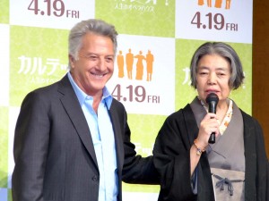 『カルテット!人生のオペラハウス』ダスティン・ホフマン来日記者会見