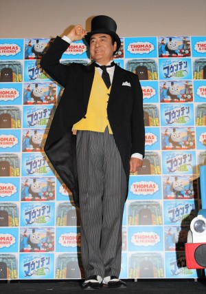 『きかんしゃトーマス ブルーマウンテンの謎』イベントに登場した高橋英樹