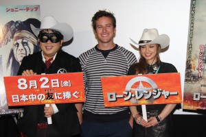 ハリウッドの新星アーミー・ハマーが初来日！「日本は美しく清潔な国」