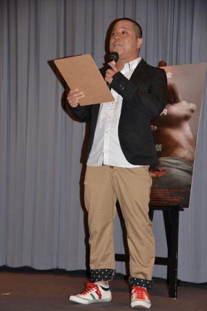 『ポゼッション』トークイベント付試写会に登場した河口こうへい