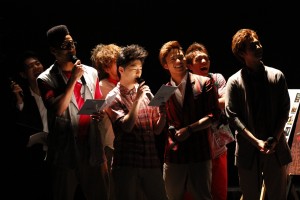 GENERATIONS from EXILE TRIBEのアフレコの様子