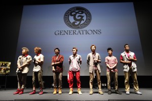 GENERATIONS from EXILE TRIBE、トークの様子