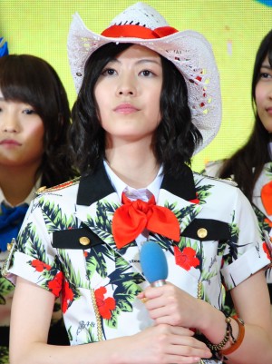 松井珠理奈、「お台場合衆国2013」制作発表会見に出席