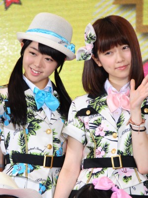 峯岸みなみ&島崎遥香、「お台場合衆国2013」制作発表会見に出席
