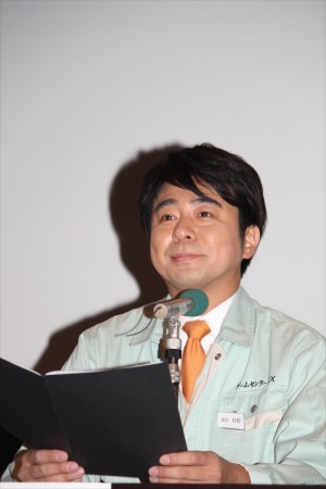 『ゲームセンターCX』の10周年アニバーサリープロジェクト発表記者会見にて