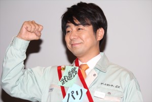 『ゲームセンターCX』の10周年アニバーサリープロジェクト発表記者会見にて