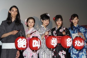 『絶叫学級』初日舞台挨拶