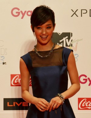 MTV VMAJレッドカーペットに登場した剛力彩芽