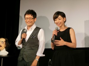 サイコサスペンス『ザ・フォロイング』トークイベントに登壇した名越康文と松嶋初音