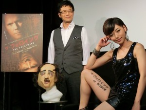 サイコサスペンス『ザ・フォロイング』トークイベントに登壇した名越康文と松嶋初音