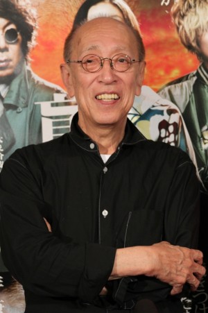 蜷川幸雄、『盲導犬-澁澤龍彦「犬狼都市」より-』囲み取材にて