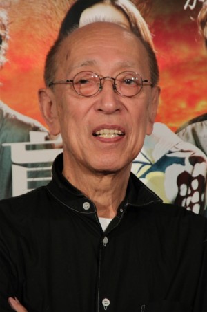 蜷川幸雄、『盲導犬-澁澤龍彦「犬狼都市」より-』囲み取材にて