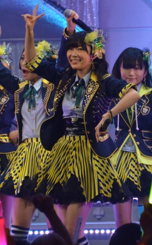 「TOKYO IDOL FESTIVAL 2013」に出演したHKT48・指原莉乃