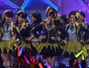 「TOKYO IDOL FESTIVAL 2013」に出演したHKT48