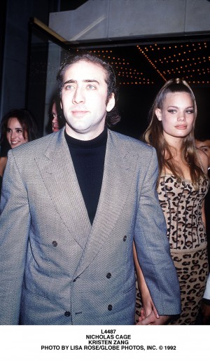 ニコラス・ケイジ&クリスティン・ザング(1992年)