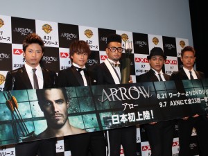 EXILE TRIBE(三代目J Soul Brothers VS GENERATIONS)の数原龍友、白濱亜嵐、関口メンディー、ELLY、今市隆二