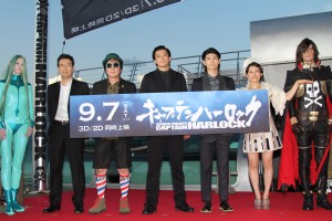 『キャプテンハーロック』レッドカーペットイベントに監督&キャスト陣集結