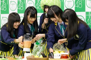 HKT48『9月4日発売「メロンジュース」リリース記念 スペシャルハイタッチ会』の模様