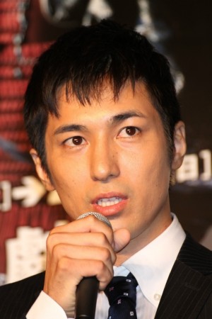 高橋光臣、日本テレビ開局60年特別舞台『真田十勇士』製作発表記者会見にて