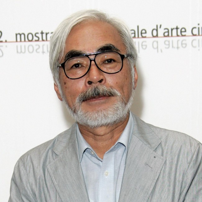 宮崎駿、Hayao Miyazaki、2005年10月7日VENICE, ITALY にて