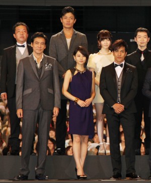 『劇場版 ATARU‐THE FIRST LOVE & THE LAST KILL‐』完成披露試写会舞台挨拶の様子