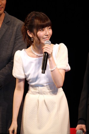 『劇場版 ATARU‐THE FIRST LOVE & THE LAST KILL‐』完成披露試写会舞台挨拶(島崎遥香)