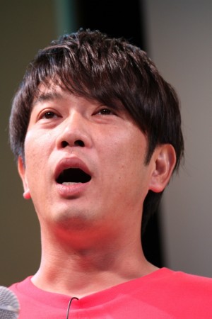 カプコン新作ゲーム発表会に出席した木本武宏(TKO)