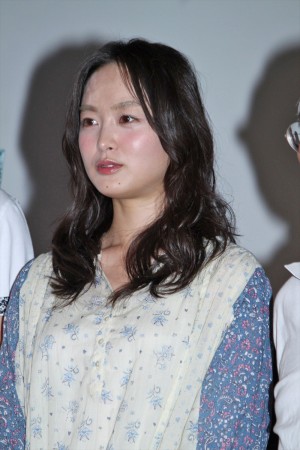 『かぐや姫の物語』中間報告会に登壇した朝倉あき