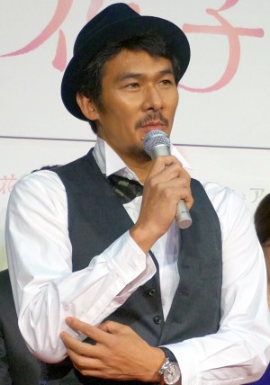 伊原剛志、NHK連続テレビ小説『花子とアン』出演者発表会見にて