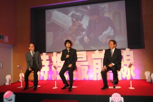 『特捜最前線2013~7頭の警察犬』製作発表記者会見にて